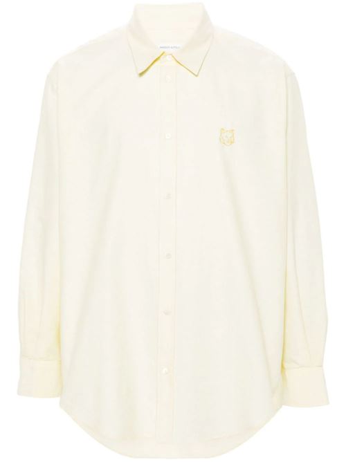 classic collar long sleeves shirt Maison Kitsuné | MM00405WC2047P719